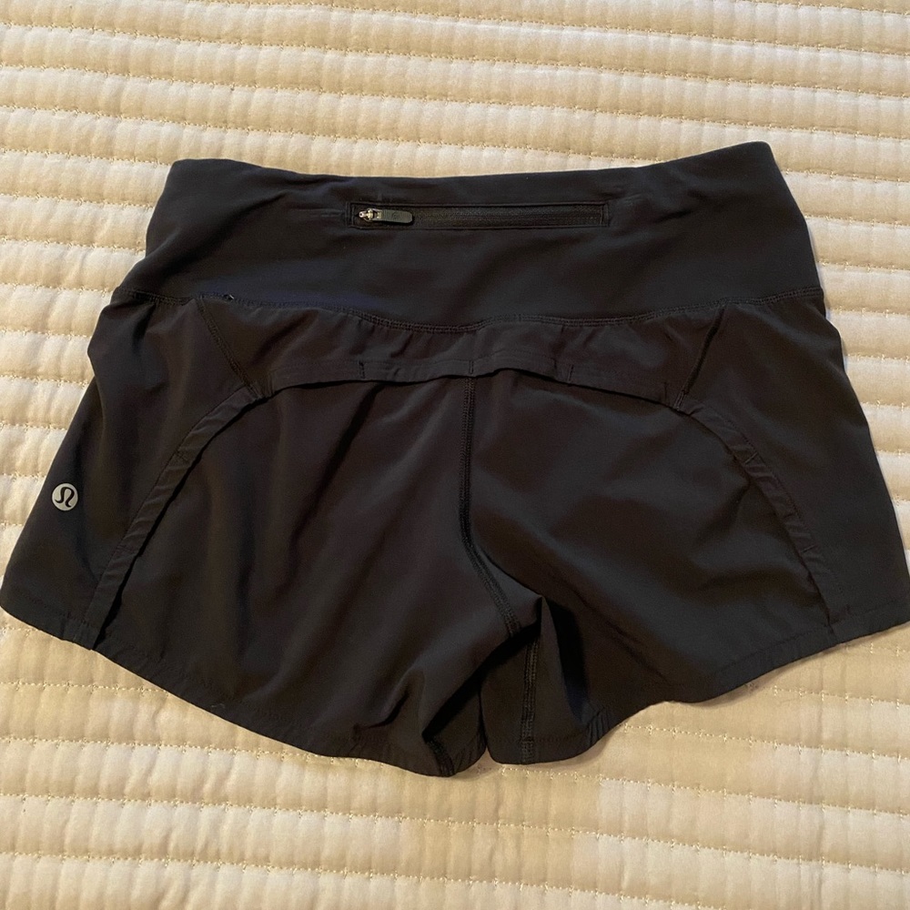 Lululemon speed up 4 inch black